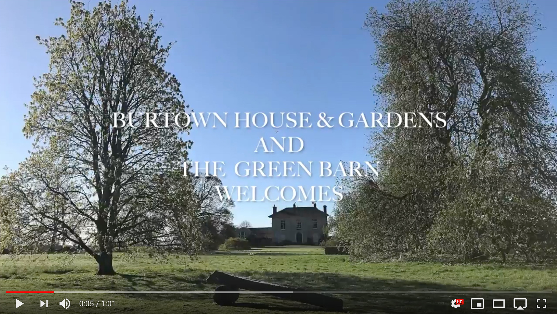 Weddings and Events at Burtown House and Gardens