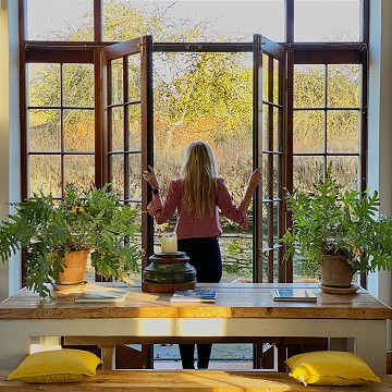 Joanna in the Studio Apartment