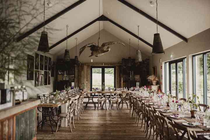 Interior Green Barn