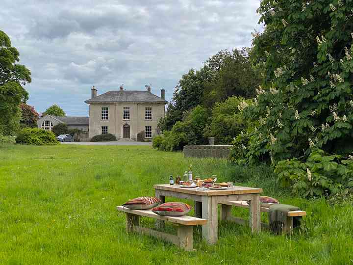 Picnic in the parkland