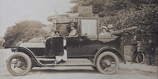 Isabel Shackleton in her car