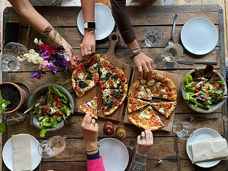 Wood Fired Pizza at The Green Barn